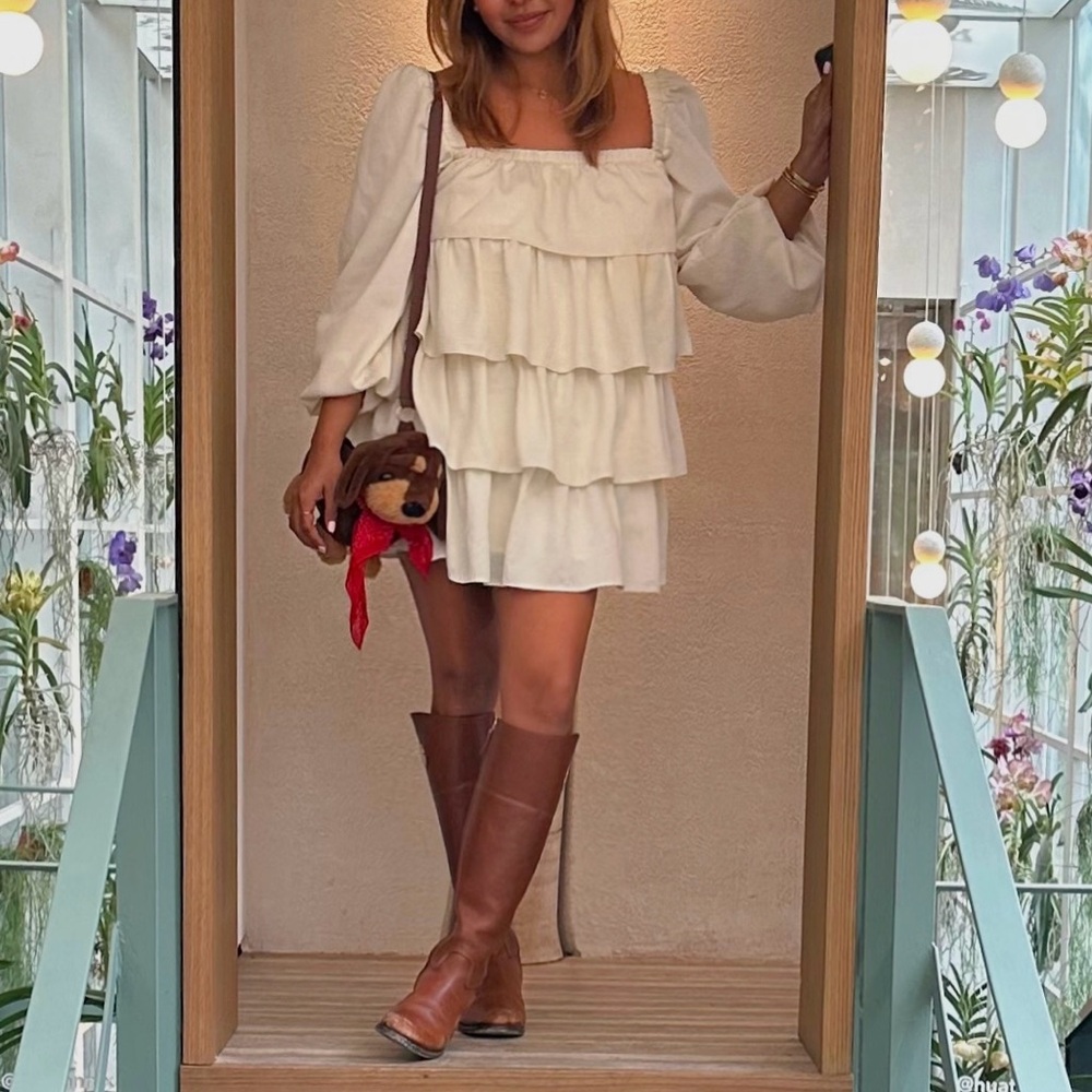 Weworewhat tiered dress